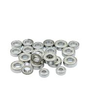 Petit roulement 608 4x7x2,5 4x10x4 5x11x4 ZZ for vélo, voiture, skateboard, roues miniatures en acier au carbone à gorge profonde(ID5x14x5)