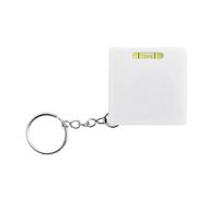 Petit ruban à mesurer en acier avec niveaux à bulle Longueur 1 m Facile à transporter Modèles de porte-clés Mécanisme de rétraction automatique Boîtier ABS solide Ruban à double échelle avec niveaux