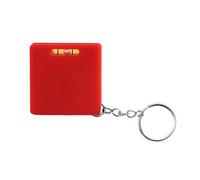 Petit Ruban À Mesurer En Acier Doté De Niveaux À Bulles Intégrés Longueur De 1 Mètre Facile À Transporter Porte-clés Mécanisme De Rétraction Automatique Ruban En Acier Carbone