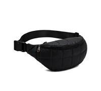 Petit sac à bandoulière avec sangle réglable - Sac banane décontracté pour le sport, l'entraînement, les voyages, la course à pied - Pour homme et femme - Taille solide, Noir , Beauté de masse