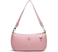 Petit sac à bandoulière fourre-tout pour femme - Style rétro classique - Joli sac à main et sac à main, 0-3-Rose A, Small