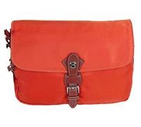 Petit sac à bandoulière KATANA femme en nylon garni cuir réf 29301 (7 coul.disp) (orange)