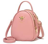 Petit sac à bandoulière léger pour femme élégant pour téléphone portable et portefeuille, 0-0-1-Rose, Small