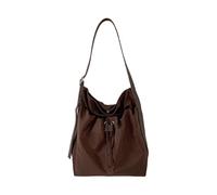 Petit sac à bandoulière pour femme en nylon avec sangle réglable - Sac à main tendance, Café, As the pic show