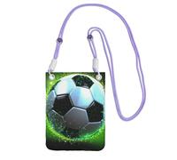 Petit sac à bandoulière pour femme - Sac à main pour téléphone portable, mini portefeuille pour téléphone portable, ballon de football