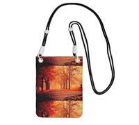 Petit sac à bandoulière pour transporter un sac de téléphone portable en diagonale automne beau automne mini sac à main portefeuille portefeuille pour téléphone intelligent