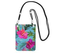 Petit sac à bandoulière pour transporter un téléphone portable en diagonale Hello Hawaï Mini sac à main portefeuille pour téléphone intelligent