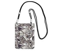 Petit sac à bandoulière pour transporter un téléphone portable, motif diamant diagonal, mini sac à main à bandoulière, portefeuille pour téléphone intelligent