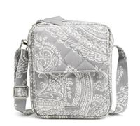 Petit sac à bandoulière sacoche bandoulière Performance en sergé pour femme, Petite sacoche, Cachemire gris nuage, Taille unique