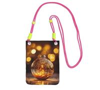 Petit sac à bandoulière tendance pour femme avec sangle réglable, pour randonnée, voyage, Fuchusia, Taille unique