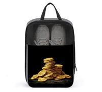 Petit sac à chaussures pirate pour voyage, usage quotidien, anti-poussière, pochette de rangement pour chaussures de golf