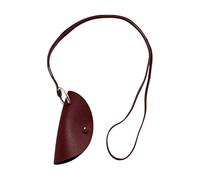 Petit sac à clés - Support pour casque, pochette tour de cou portable, étui de voyage portable, accessoire tendance | polyvalent demi-cercle collier portefeuille mains libres organisateur de rangement
