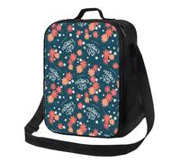 Petit sac à déjeuner isotherme pour homme et femme - Petite boîte à déjeuner « Happy Mother's Day » pour homme et femme, sac isotherme doux, sac fourre-tout pour adulte avec bandoulière réglable
