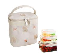 Petit sac à déjeuner | Sacs à déjeuner thermiques pour femme, réutilisable, élégant et pliable, pour voyage, camping, extérieur