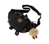 Petit sac à dos à bandoulière pour femmes et filles avec sangle réglable - Sac de poitrine pour téléphone - Sac de poitrine de dessin animé