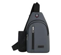 Petit sac à dos avec porte-bouteille d'eau pour femme et homme chat face à l'avant, gris, taille unique