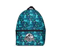 Petit sac à dos - DIFUZED - Jurassic Park - Bleu - 33 x 25 x 13 cm - Poche frontale & intérieure zippée