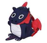 Petit Sac à Dos Enfants Mignon Dinosaure Cartable Maternelle Bébé Sac Scolaire Fille Garçon Sac à Dos Animaux pour Garderie Creche École Primaire âge Préscolaire Backpack Picnic 2-5 Ans (Marine B)