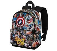 Karactermania Marvel Captain America Comic Small Backpack Multicolore Enfants