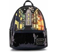 Petit Sac A Dos Loungefly - Harry Potter - Diagon Alley Sequin noir G