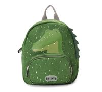 Trixie Petit sac à dos d'école Mr. Alligator hydrofuge premier sac pour garçon ou fille Vert XS