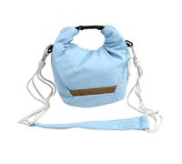Petit sac à dos pour appareil photo reflex et objectif Bleu 25 cm | Idéal pour la randonnée en plein air, sangle confortable, récupération facile de l'appareil photo, sécurisé