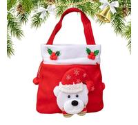 Petit Sac À Friandises De Noël - Réutilisable avec Poignée,Sac à Bonbons de Noël avec Cordon,Pour École Maternelle Salle De Classe Maison Communauté École Réunion Familiale
