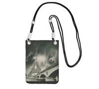 Petit sac à main à bandoulière pour transporter un téléphone portable, tour diagonale, mini sac à main à bandoulière, portefeuille pour téléphone intelligent