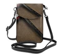 Petit sac à main en cuir pour téléphone portable avec imprimé épée de samouraï japonais, sac à bandoulière réglable pour femme