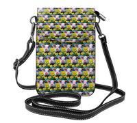 Petit sac à main en cuir pour téléphone portable, motif cochon de viol, sac à bandoulière réglable pour femme
