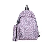 Petit sac à main imprimé guépard avec fermeture éclair, rose, Reportez-vous | Sac d'école imprimé guépard pour adolescentes, filles, étudiants, garçons, voyageurs, cours d'université, décontracté