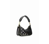 Desigual, Femme, Sacs, Noir, Taille: ONE Size Polyethylene Shoulder Bag