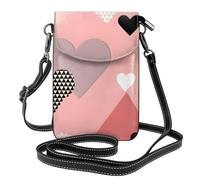 Petit sac à main pour téléphone portable 19,3 x 12,4 cm DDCXZPP abstrait imprimé graphique d'amour tendance, pratique et multifonctionnel pour la marche, le camping, le shopping, les voyages