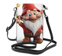 Petit sac à main pour téléphone portable 19,3 x 12,4 cm HYTTER Gnomes prennent des tournesols, tendance, pratique et multifonctionnel pour la marche, le camping, le shopping, les voyages