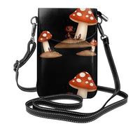 Petit sac à main pour téléphone portable 19,3 x 12,4 cm HYTTER Petite fourmi sous des champignons Imprimés tendance, pratique et multifonctionnel pour la marche, le camping, le shopping, les voyages