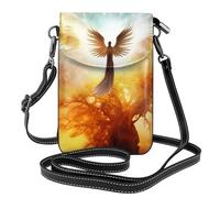 Petit sac à main pour téléphone portable 19,3 x 12,4 cm Motif ailes d'arbre magique YYHWHJDE tendance, pratique et multifonctionnel pour la marche, le camping, le shopping, les voyages