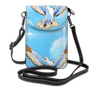 Petit sac à main pour téléphone portable 19,3 x 12,4 cm Motif mouettes YYHWHJDE en vol Tendance, pratique et multifonctionnel pour la marche, le camping, le shopping, les voyages