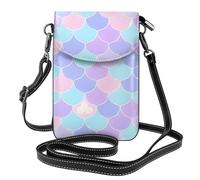 Petit sac à main pour téléphone portable 19,3 x 12,4 cm Motif tatouage sirène YYHWHJDE tendance, pratique et multifonctionnel pour la marche, le camping, le shopping, les voyages