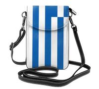Petit sac à main pour téléphone portable avec drapeau grec pour femme, compact, tendance et fiable pour un usage quotidien