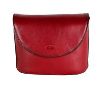 Petit sac à main sac à bandoulière KATANA femme en cuir réf 1803 (3 coul.disp.) (rouge)
