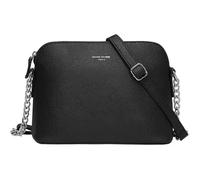 Petit Sac Bandoulière - DAVID JONES - Noir - Simili Cuir Saffiano - Bandoulière Réglable - Poches Multiples