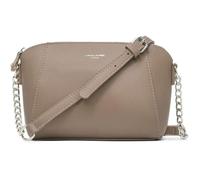 Petit Sac Bandoulière - David Jones - Trapèze - Similicuir Semi-Rigide - Cognac - 21x16x9 cm