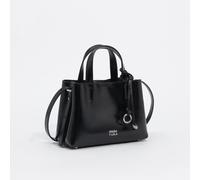 Petit sac cabas Chihuahua en cuir noir UN