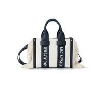Petit Sac cabas femme Mac Alyster Clover Franges Noir TU