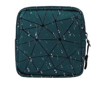 Petit sac de maquillage pour sac à main, organisateur de sac à tampons imperméables, pochette zippée pour clés, cartes de crédit et articles personnels, stockage compact pour femmes, 5 x 4,5 x 1,2