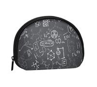 Petit Sac de Rangement pour Serviettes hygiéniques, imprimé Dessin Scientifique Manuscrit, Porte-Monnaie pour Femme