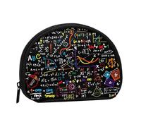 Petit Sac de Rangement pour Serviettes hygiéniques, imprimé Formule mathématique colorée, Porte-Monnaie pour cosmétiques et Femmes