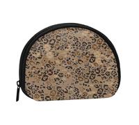 Petit Sac de Rangement pour Serviettes hygiéniques, imprimé léopard sans Coutures, Porte-Monnaie pour cosmétiques et Femmes