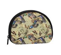 Petit Sac de Rangement pour Serviettes hygiéniques, Motif Canard Aquarelle, Porte-Monnaie pour Femme