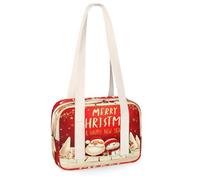 Petit sac de sport de Noël, Père Noël, bonhomme de neige, mini sac de sport léger et décontracté pour enfants, filles, garçons, femmes, hommes